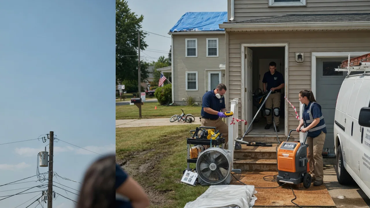 Water Damage Repair in Sanders, KY near me